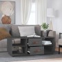 Mesa de centro de madera maciza de pino gris 100x50x41 cm de vidaXL, Mesas de centro - Ref: Foro24-818272, Precio: 128,10 €, ...