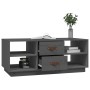 Mesa de centro de madera maciza de pino gris 100x50x41 cm de vidaXL, Mesas de centro - Ref: Foro24-818272, Precio: 128,10 €, ...