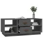 Solid gray pine wood coffee table 100x50x41 cm by vidaXL, Coffee table - Ref: Foro24-818272, Price: 126,46 €, Discount: %