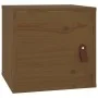 Solid pine wood honey brown wall cabinet 31.5x30x30cm by vidaXL, Shelves and shelves - Ref: Foro24-818361, Price: 46,38 €, Di...
