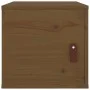 Solid pine wood honey brown wall cabinet 31.5x30x30cm by vidaXL, Shelves and shelves - Ref: Foro24-818361, Price: 46,38 €, Di...