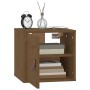 Honigbrauner Hängeschrank aus massivem Kiefernholz 31,5x30x30cm von vidaXL, Regale und Regale - Ref: Foro24-818361, Preis: 47...