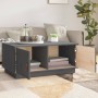 Couchtisch aus massivem grauem Kiefernholz, 80 x 50 x 35 cm von vidaXL, Couchtisch - Ref: Foro24-818252, Preis: 80,14 €, Raba...