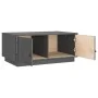 Couchtisch aus massivem grauem Kiefernholz, 80 x 50 x 35 cm von vidaXL, Couchtisch - Ref: Foro24-818252, Preis: 79,27 €, Raba...