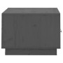 Couchtisch aus massivem grauem Kiefernholz, 80 x 50 x 35 cm von vidaXL, Couchtisch - Ref: Foro24-818252, Preis: 80,14 €, Raba...