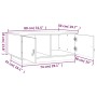 Couchtisch aus massivem grauem Kiefernholz, 80 x 50 x 35 cm von vidaXL, Couchtisch - Ref: Foro24-818252, Preis: 80,14 €, Raba...