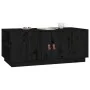 Couchtisch aus massivem schwarzem Kiefernholz, 100 x 50 x 41 cm von vidaXL, Couchtisch - Ref: Foro24-818259, Preis: 118,36 €,...