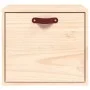 Solid pine wood wall cabinet 40x30x35 cm by vidaXL, Shelves and shelves - Ref: Foro24-818345, Price: 52,04 €, Discount: %