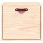 Wandschrank aus massivem Kiefernholz, 40 x 30 x 35 cm von vidaXL, Regale und Regale - Ref: Foro24-818345, Preis: 53,00 €, Rab...