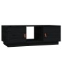 Couchtisch aus massivem schwarzem Kiefernholz, 100 x 50 x 35 cm von vidaXL, Couchtisch - Ref: Foro24-818269, Preis: 90,83 €, ...