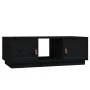 Mesa de centro de madera maciza de pino negro 100x50x35 cm de vidaXL, Mesas de centro - Ref: Foro24-818269, Precio: 89,87 €, ...