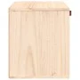 Solid pine wood wall cabinet 40x30x35 cm by vidaXL, Shelves and shelves - Ref: Foro24-818345, Price: 52,04 €, Discount: %