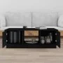 Solid black pine wood coffee table 100x50x35 cm by vidaXL, Coffee table - Ref: Foro24-818269, Price: 89,90 €, Discount: %