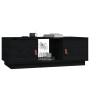 Mesa de centro de madera maciza de pino negro 100x50x35 cm de vidaXL, Mesas de centro - Ref: Foro24-818269, Precio: 90,83 €, ...