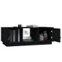 Couchtisch aus massivem schwarzem Kiefernholz, 100 x 50 x 35 cm von vidaXL, Couchtisch - Ref: Foro24-818269, Preis: 90,83 €, ...