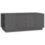 Couchtisch aus massivem grauem Kiefernholz, 100 x 50 x 41 cm von vidaXL, Couchtisch - Ref: Foro24-818257, Preis: 87,25 €, Rab...