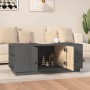 Couchtisch aus massivem grauem Kiefernholz, 100 x 50 x 41 cm von vidaXL, Couchtisch - Ref: Foro24-818257, Preis: 103,68 €, Ra...