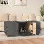 Couchtisch aus massivem grauem Kiefernholz, 100 x 50 x 41 cm von vidaXL, Couchtisch - Ref: Foro24-818257, Preis: 87,25 €, Rab...