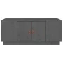 Couchtisch aus massivem grauem Kiefernholz, 100 x 50 x 41 cm von vidaXL, Couchtisch - Ref: Foro24-818257, Preis: 87,25 €, Rab...