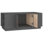 Couchtisch aus massivem grauem Kiefernholz, 100 x 50 x 41 cm von vidaXL, Couchtisch - Ref: Foro24-818257, Preis: 103,68 €, Ra...