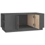 Couchtisch aus massivem grauem Kiefernholz, 100 x 50 x 41 cm von vidaXL, Couchtisch - Ref: Foro24-818257, Preis: 87,25 €, Rab...
