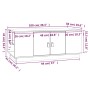 Couchtisch aus massivem grauem Kiefernholz, 100 x 50 x 41 cm von vidaXL, Couchtisch - Ref: Foro24-818257, Preis: 103,68 €, Ra...