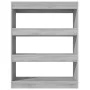 Estantería madera contrachapada gris Sonoma 80x30x103 cm de vidaXL, Librerías y estanterías - Ref: Foro24-813618, Precio: 46,...