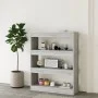 Estantería madera contrachapada gris Sonoma 80x30x103 cm de vidaXL, Librerías y estanterías - Ref: Foro24-813618, Precio: 46,...
