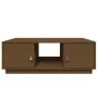 Solid honey brown pine wood coffee table 100x50x35 cm by vidaXL, Coffee table - Ref: Foro24-818268, Price: 72,45 €, Discount: %