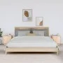 Mesitas de noche 2 uds madera maciza de pino 40x34x45 cm de vidaXL, Mesitas de noche - Ref: Foro24-818276, Precio: 70,99 €, D...