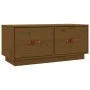 TV-Schrank aus massivem Kiefernholz, honigbraun, 80 x 34 x 35 cm von vidaXL, TV-Möbel - Ref: Foro24-818243, Preis: 82,95 €, R...