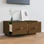 TV-Schrank aus massivem Kiefernholz, honigbraun, 80 x 34 x 35 cm von vidaXL, TV-Möbel - Ref: Foro24-818243, Preis: 82,95 €, R...