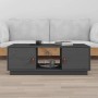 Couchtisch aus massivem grauem Kiefernholz, 100 x 50 x 35 cm von vidaXL, Couchtisch - Ref: Foro24-818267, Preis: 90,57 €, Rab...