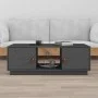 Couchtisch aus massivem grauem Kiefernholz, 100 x 50 x 35 cm von vidaXL, Couchtisch - Ref: Foro24-818267, Preis: 76,17 €, Rab...