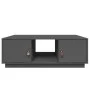 Solid gray pine wood coffee table 100x50x35 cm by vidaXL, Coffee table - Ref: Foro24-818267, Price: 89,58 €, Discount: %