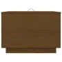 Storage boxes with lid 3 pcs solid honey pine wood by vidaXL, Lockers and storage cabinets - Ref: Foro24-818248, Price: 99,80...
