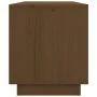 Honey brown solid pine wood TV cabinet 80x34x40 cm by vidaXL, TV Furniture - Ref: Foro24-818233, Price: 69,07 €, Discount: %