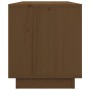 Honigbrauner TV-Schrank aus massivem Kiefernholz, 80 x 34 x 40 cm von vidaXL, TV-Möbel - Ref: Foro24-818233, Preis: 69,97 €, ...