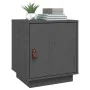 Bedside tables 2 pcs solid gray pine wood 40x34x45 cm by vidaXL, Nightstands - Ref: Foro24-818280, Price: 64,25 €, Discount: %