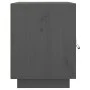 Bedside tables 2 pcs solid gray pine wood 40x34x45 cm by vidaXL, Nightstands - Ref: Foro24-818280, Price: 64,25 €, Discount: %