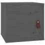 Wall cabinets 2 pcs solid gray pine wood 31.5x30x30 cm by vidaXL, Shelves and shelves - Ref: Foro24-818360, Price: 48,69 €, D...