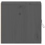 Wandschränke 2 Stück massives Kiefernholz grau 31,5x30x30 cm von vidaXL, Regale und Regale - Ref: Foro24-818360, Preis: 54,66...