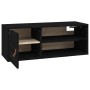 Hängeschränke 2 Stück Massivholz Kiefer schwarz 80x30x30 cm von vidaXL, Regale und Regale - Ref: Foro24-818394, Preis: 77,92 ...