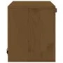 Wandschrank aus massivem Kiefernholz in Honigbraun, 40 x 30 x 35 cm von vidaXL, Regale und Regale - Ref: Foro24-818348, Preis...