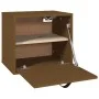 Wandschrank aus massivem Kiefernholz in Honigbraun, 40 x 30 x 35 cm von vidaXL, Regale und Regale - Ref: Foro24-818348, Preis...