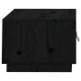 Couchtisch aus massivem schwarzem Kiefernholz, 80 x 50 x 35 cm von vidaXL, Couchtisch - Ref: Foro24-818254, Preis: 79,58 €, R...