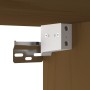 Wandschrank aus massivem Kiefernholz in Honigbraun, 40 x 30 x 35 cm von vidaXL, Regale und Regale - Ref: Foro24-818348, Preis...