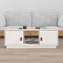 Solid white pine wood coffee table 100x50x35 cm by vidaXL, Coffee table - Ref: Foro24-818266, Price: 76,35 €, Discount: %