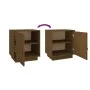 Bedside tables 2 pcs honey brown pine wood 40x34x45 cm by vidaXL, Nightstands - Ref: Foro24-818282, Price: 79,34 €, Discount: %