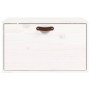 Massiver Wandschrank aus weißem Kiefernholz, 60 x 30 x 35 cm von vidaXL, Regale und Regale - Ref: Foro24-818351, Preis: 67,61...
